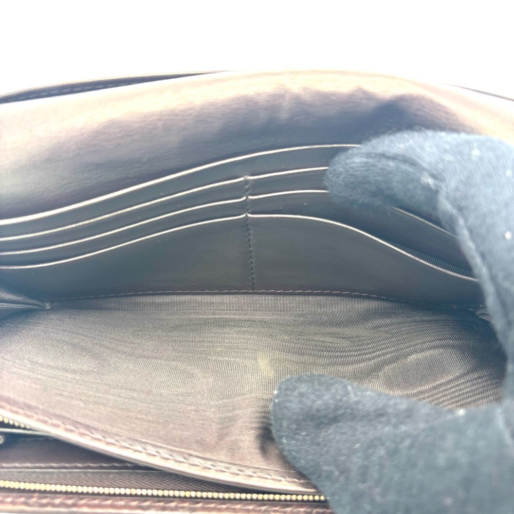 Gucci Dark Brown Leather Wallet - Picture 8 of 11